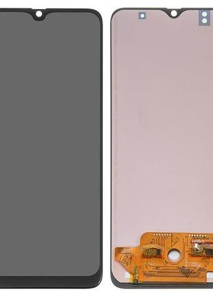 Дисплей для samsung a705f ds galaxy a70 с сенсором черный (tft)