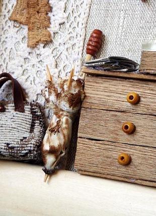 Панно-мініатюра у вигляді ключниці 'передпокій'