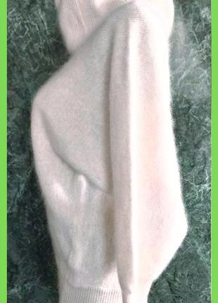 Свитер женский джемпер белый ангора пушистый р.s,м толстый теплый корея5 фото