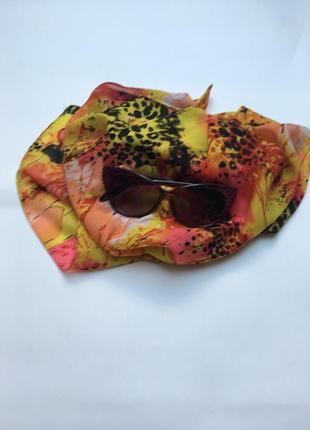 Жіночий кольоровий шарф легкий весняний lafeny код 200037