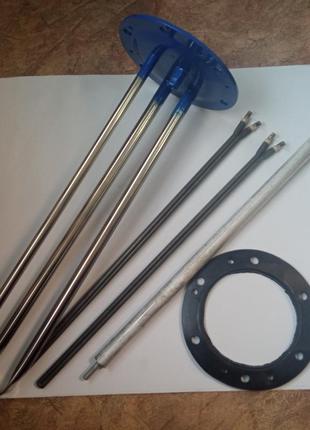 Комплект тени для водонагрівача fagor 1000 вт + колба-фланець (неіржавка сталь) + прокладка +анод