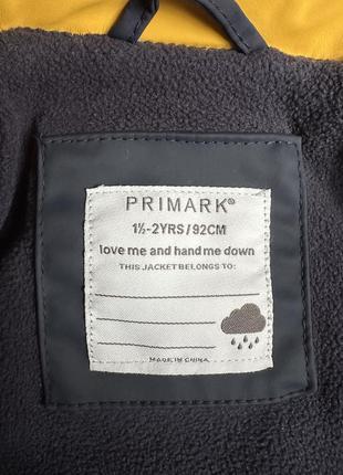 Дощовик, водонепроникний комбінезон primark2 фото