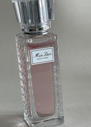 Miss dior rose n'roses від dior edt 20 ml, оригінал1 фото