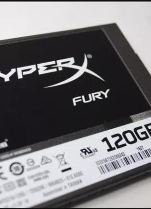 Kingston hyperx fury 120gb ssd-накопительssd-накопичувач