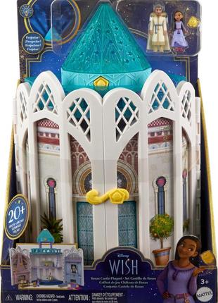 Ігровий набір для лялькового будиночка mattel disney wish rosas castle