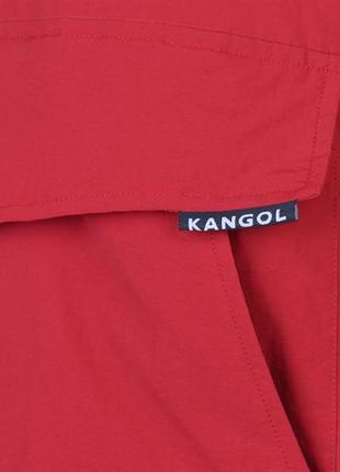 Чоловіча куртка анорак на флісі kangol. нова з етикетками оригінал9 фото