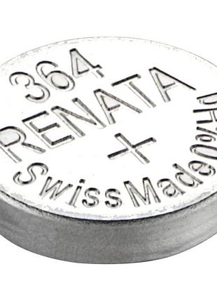 Батарейка часовая renata 364, v364, d364, sr621sw, sr60, 602