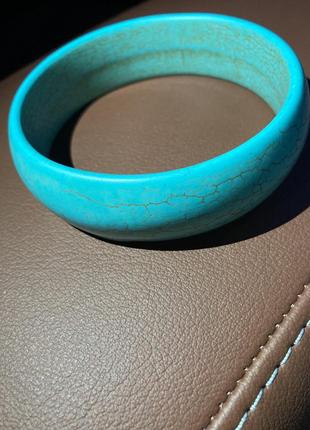 Вінтажний браслет. камінь під бірюзу.