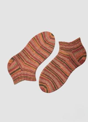 Вязаные женские носки из итальянской носочной пряжи9 фото