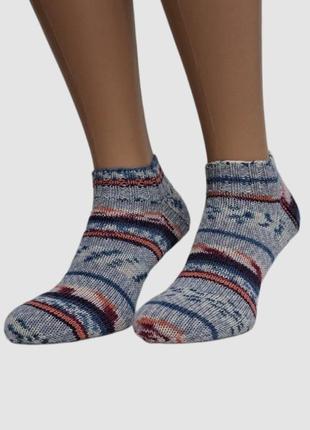 Вязаные женские носки из специальной носочной пряжи5 фото