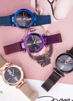 Годинник sky watch/годинник жіночий наручний колір синій3 фото