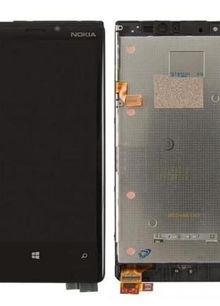 Дисплей для nokia lumia 920 с сенсором с рамкой, оригинал