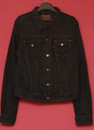 Levis type-3 red tab l black paint finish jacket куртка из денима1 фото