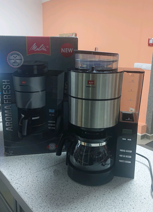 Кавоварка melitta 1021-01eu aroma fresh з функцією кавомолки