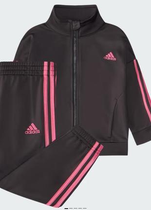Чорно-рожевий оригінальний костюм від adidas