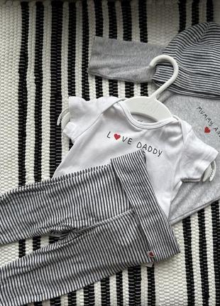 H&m детский набор для младенцев 2-4 месяца