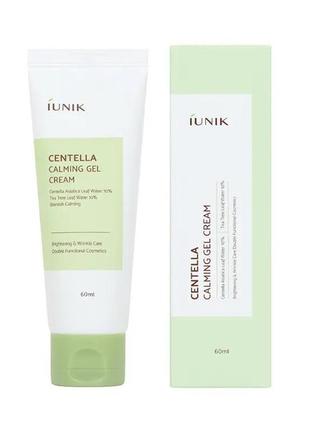 Заспокійливий крем-гель для обличчя iunik centella calming gel cr