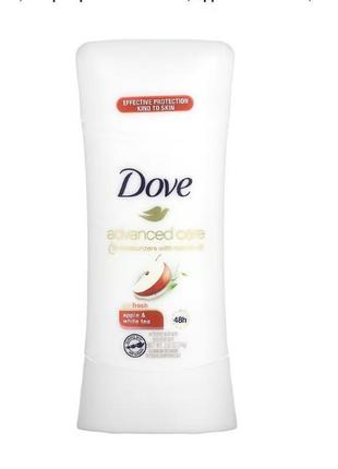 Антиперспірант, дезодорант dove deodorant stick go fresh apple &