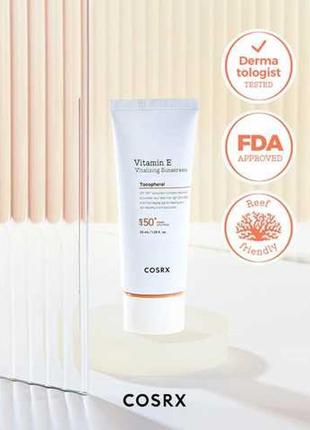 Відновлюючий крем  з вітаміном е cosrx vitamin e vitalizing sunsc