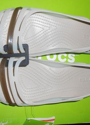 Сандалии, босоножки crocs р. w9/39-40, w11/42-43. новые. оригинал