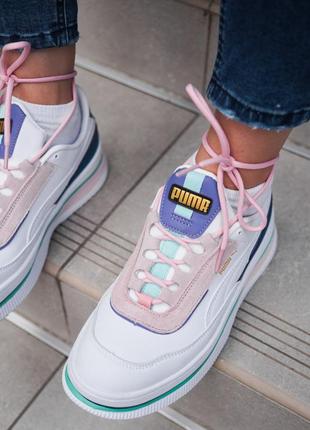 Женские кроссовки puma white