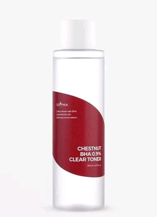 Isntree clear skin bha toner очищуючий тонер з bha-кислотою