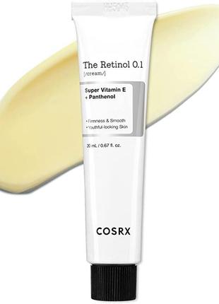 Антивіковий крем із ретинолом cosrx the retinol 0.1 cream створен