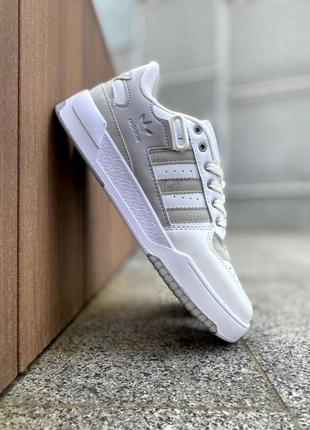 Adidas forum white&amp;gray4 фото
