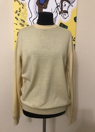 Джемпер із ніжної вовни брендовий