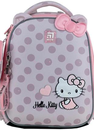 Рюкзак школьный каркасный kite education hello kitty hk24-555s1 фото