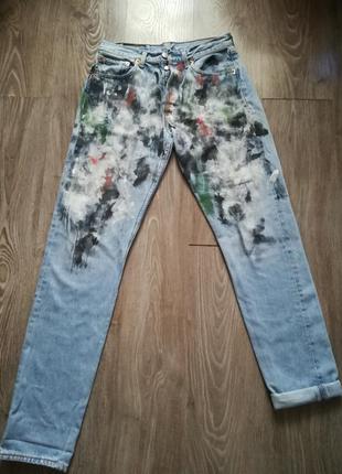 Levis 501,винтажные, джинсы