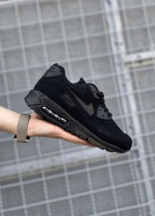 Nike air max 90 black3 фото