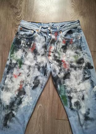 Levis 501,винтажные, джинсы2 фото