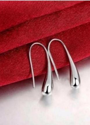 Серьги серебро silver must have