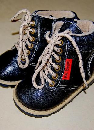 H & m bb dept. - відмінні дитячі демісезонні черевики укнисекс шведського бренду1 фото