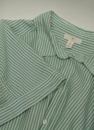 H&m uk 16 рубашка блуза свободного кроя4 фото