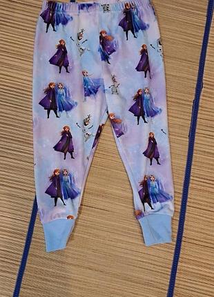 Розпродаж штани домашні піжамні для дівчинки 2-3 роки