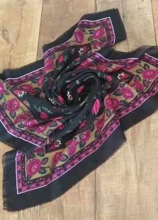 Хустка, шарф, шаль квіти жіночий