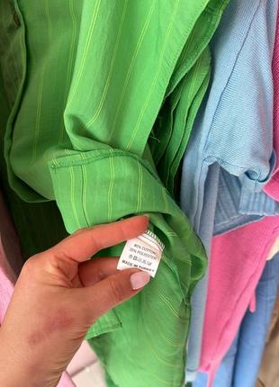 Блуза зеленая5 фото