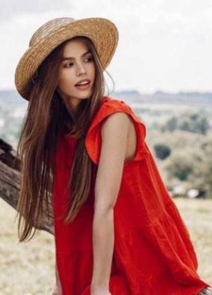 Сукня з воланами червона blvck limit