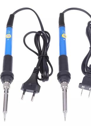 Паяльник с регулировкой температуры worktech-947 60вт питания 220в