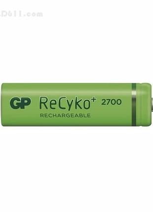 Аккумулятор gp recyko+ aa ni-mh 2700 mah
