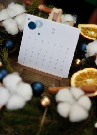Настільний календар на 2022 рік, міні-календар на мольберті, 20222 фото