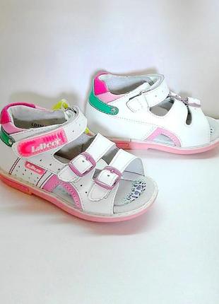 Босоножки ортопедические b&g little deer