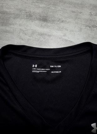 Спортивна футболка under armour ua velocity v-neck6 фото