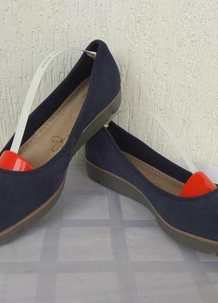 Туфли кожанние clarks sumerset р.38