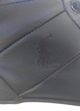 Високие кожанние кроссовки polo ralph lauren isaak р.43-447 фото