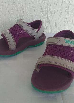 Босоножки текстильние teva р.25