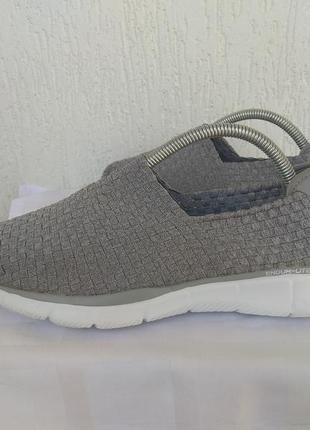 Мокасини текстильние skechers memory foam р.37.53 фото