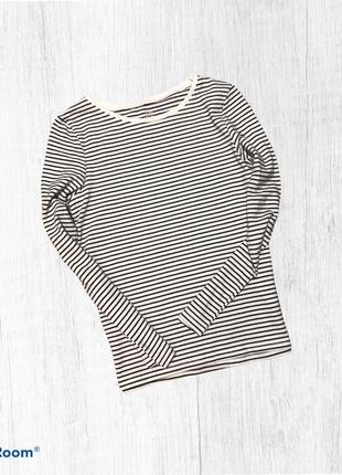 H&m реглан в полоску organic cotton 122-128 см 6-8 лет